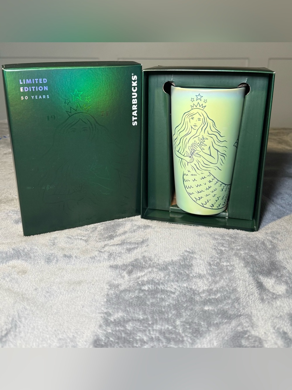 Starbucks Limited Edition 50th Anniversary Ceramic Siren Mug - NWT